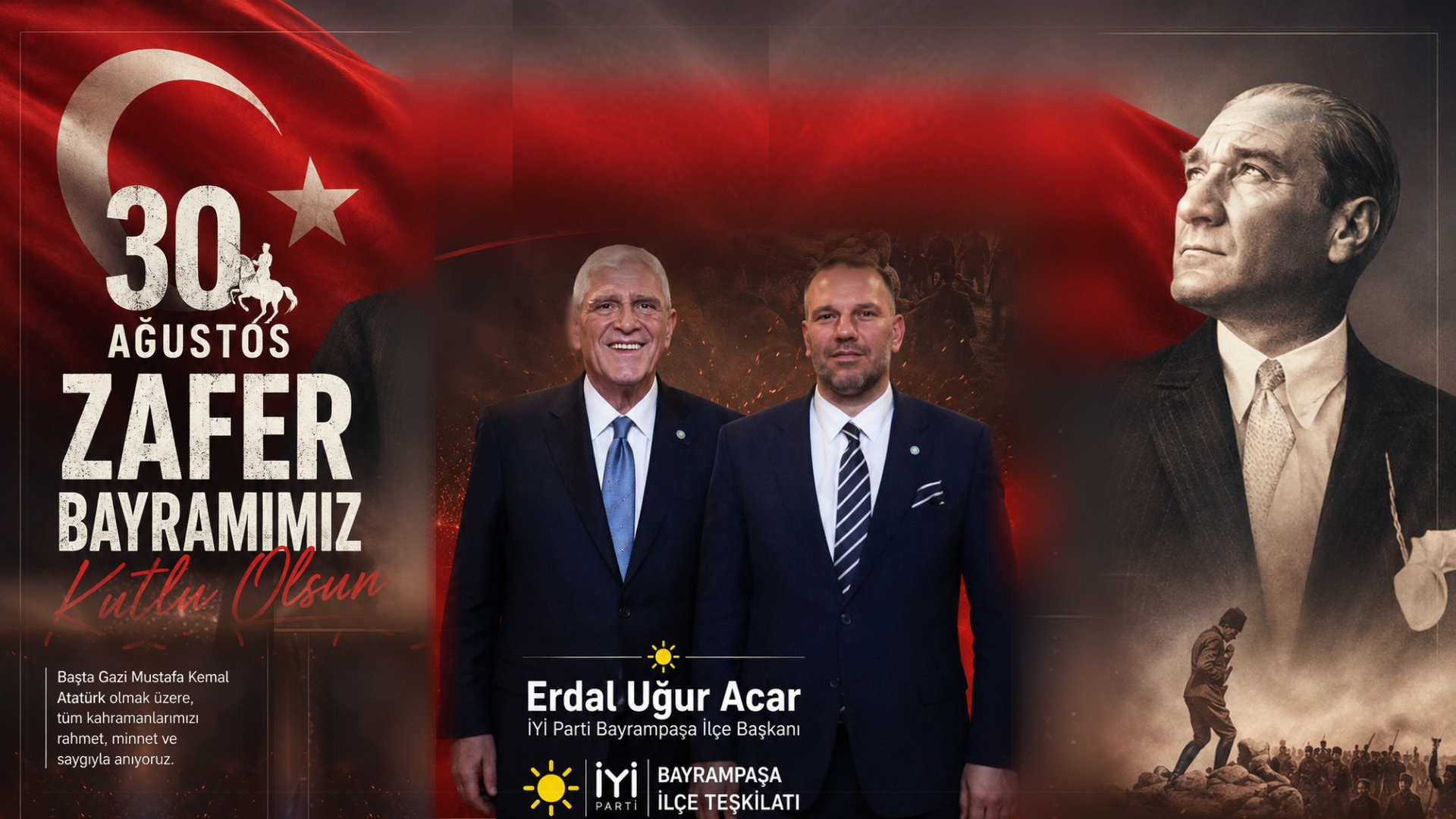 30 Ağustos Zafer Bayramımız Kutlu Olsun